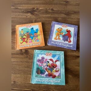 Sesame Street Elmo’s Learning Adventure books new in package